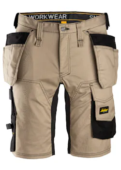 Snickers Workwear AllroundWork, Stretch Korte Broek met Holsterzakken 6141 miniatuur