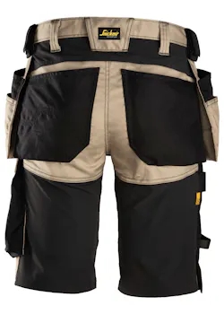 Snickers Workwear AllroundWork, Stretch Korte Broek met Holsterzakken 6141 miniatuur