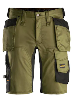 Snickers Workwear AllroundWork, Stretch Korte Broek met Holsterzakken 6141 miniatuur