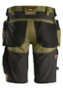 Snickers Workwear AllroundWork, Stretch Korte Broek met Holsterzakken 6141 miniatuur