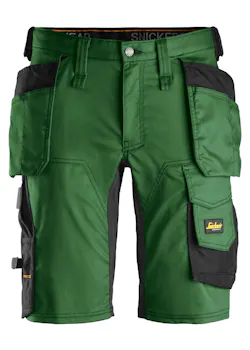 Snickers Workwear AllroundWork, Stretch Korte Broek met Holsterzakken 6141 miniatuur