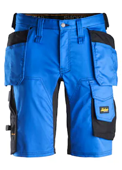 Snickers Workwear AllroundWork, Stretch Korte Broek met Holsterzakken 6141 miniatuur