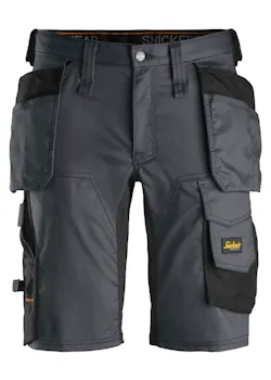 Snickers Workwear AllroundWork, Stretch Korte Broek met Holsterzakken 6141 miniatuur