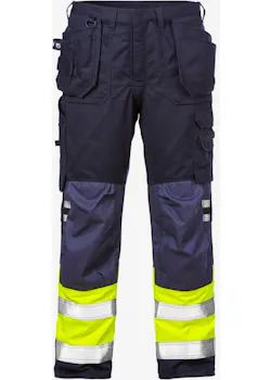 Fristads Flamestat High Vis Werkbroek Klasse 1 2074 Aths miniatuur