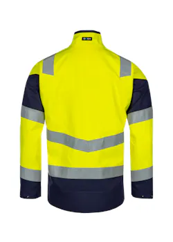 Sioen Hi-Vis Merak Werkjas 614UA2PF9 miniatuur