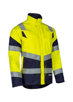 Sioen Hi-Vis Merak Werkjas 614UA2PF9 miniatuur