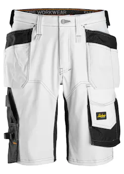 Snickers Workwear AW Stretch Pantalon court loose fit HP 6151 thumbnail (vignette)
