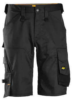 Snickers Workwear Stretch Loose Fit Korte Werkbroek 6153 miniatuur