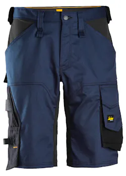 Snickers Workwear Stretch Loose Fit Korte Werkbroek 6153 miniatuur