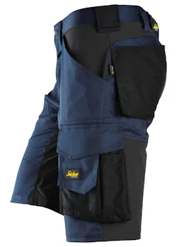 Snickers Workwear Stretch Loose Fit Korte Werkbroek 6153 miniatuur