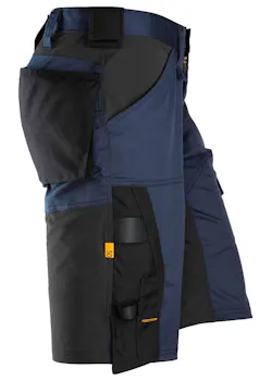 Snickers Workwear Stretch Loose Fit Korte Werkbroek 6153 miniatuur