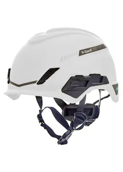 MSA helm V-Gard H1 Bivent Draaiknop