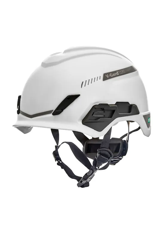 MSA helm V-Gard H1 Trivent Draaiknop