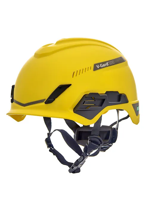 MSA helm V-Gard H1 Trivent Draaiknop