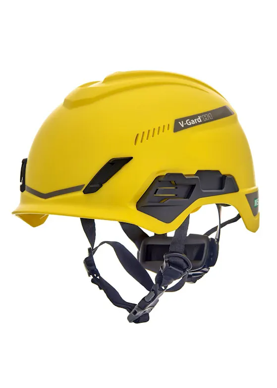 MSA helm V-Gard H1 Trivent Draaiknop