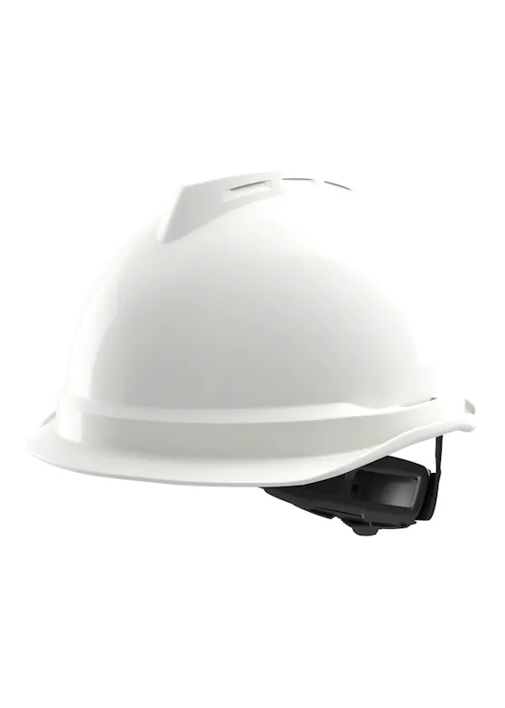 MSA Helm V-Gard 520 Ongeventileerd Draaiknop 