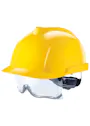 MSA-Helm V-Gard 930, ungeventiliert, mit Schutzbrille Vorschaubild