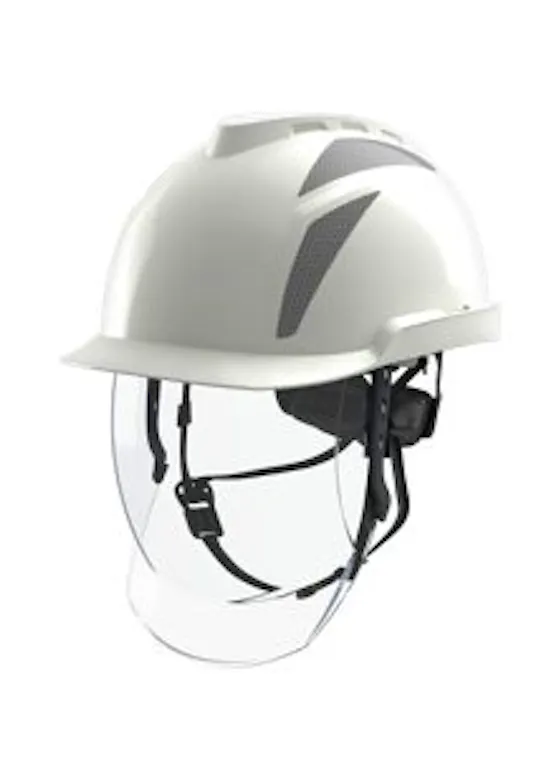 MSA-Helm V-Gard 950, unbelüftet, mit Drehknopf