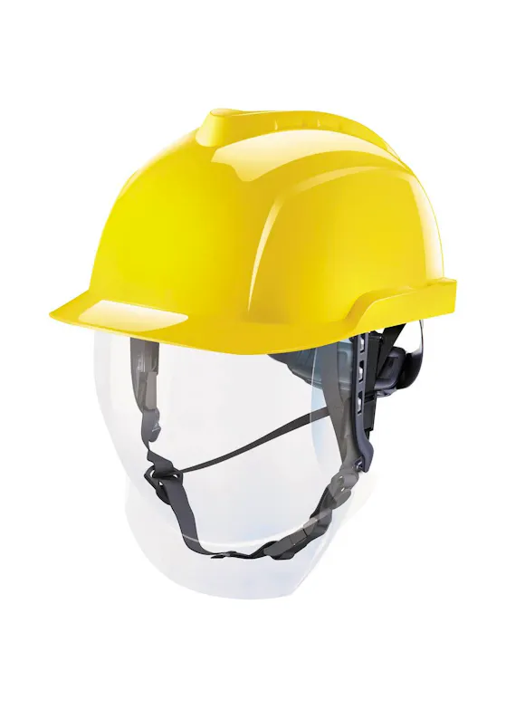 MSA-Helm V-Gard 950, unbelüftet, mit Drehknopf