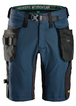 Snickers Workwear FW Shorts Detachable HP 6172 miniatuur