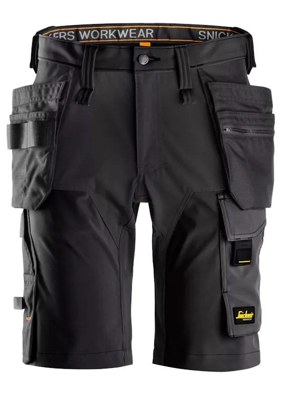 Snickers AllroundWork, 4-Wege-Stretch-Kurzhose mit Holstertaschen 2.0 - 61751