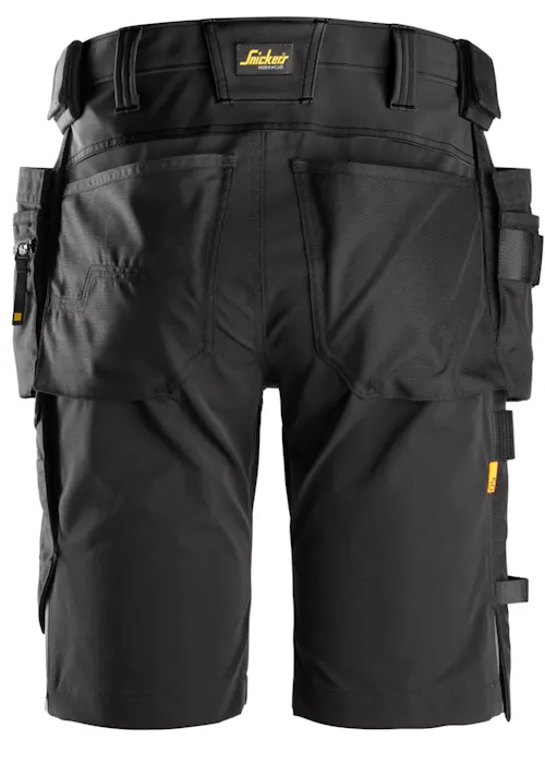 Snickers AllroundWork, 4-Weg Stretch Korte Broek met Holsterzakken 2.0 - 61751