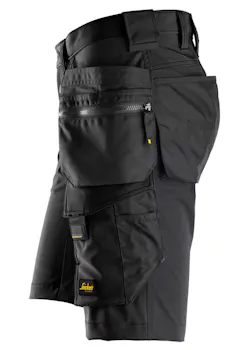 Snickers AllroundWork, 4-Weg Stretch Korte Broek met Holsterzakken 2.0 - 61751 miniatuur