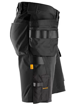 Snickers AllroundWork, 4-Weg Stretch Korte Broek met Holsterzakken 2.0 - 61751 miniatuur