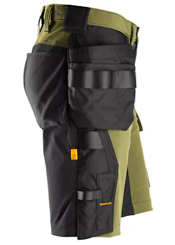 Snickers AllroundWork, 4-Weg Stretch Korte Broek met Holsterzakken 2.0 - 61751 miniatuur