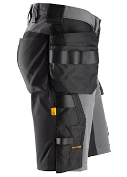 Snickers AllroundWork, 4-Weg Stretch Korte Broek met Holsterzakken 2.0 - 61751 miniatuur