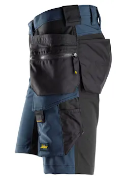 Snickers AllroundWork, 4-Weg Stretch Korte Broek met Holsterzakken 2.0 - 61751 miniatuur