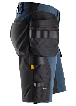 Snickers AllroundWork, 4-Weg Stretch Korte Broek met Holsterzakken 2.0 - 61751 miniatuur