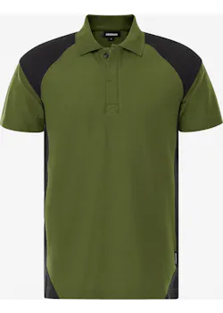 Fristads Green 300509 Heavy Poloshirt 7047 GPM UV-Bescherming Skarup miniatuur