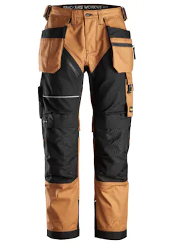 Snickers Workwear RuffWork Canvas+ Werkbroek+ met holsterzakken 6214 miniatuur