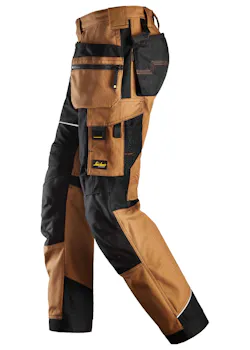 Snickers Workwear RuffWork Canvas+ Werkbroek+ met holsterzakken 6214 miniatuur