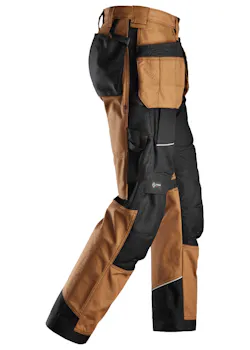 Snickers Workwear RuffWork Canvas+ Werkbroek+ met holsterzakken 6214 miniatuur