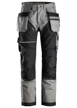 Snickers Workwear RuffWork Canvas+ Werkbroek+ met holsterzakken 6214 miniatuur