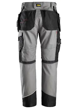 Snickers Workwear RuffWork Canvas+ Werkbroek+ met holsterzakken 6214 miniatuur