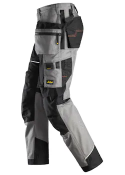 Snickers Workwear RuffWork Canvas+ Werkbroek+ met holsterzakken 6214 miniatuur