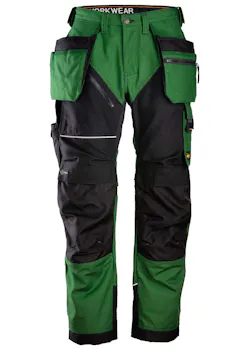 Snickers Workwear RuffWork Canvas+ Werkbroek+ met holsterzakken 6214 miniatuur