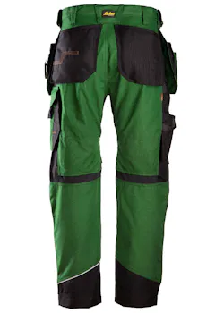 Snickers Workwear RuffWork Canvas+ Werkbroek+ met holsterzakken 6214 miniatuur