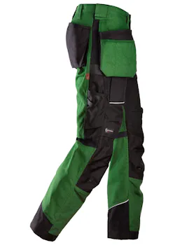 Snickers Workwear RuffWork Canvas+ Werkbroek+ met holsterzakken 6214 miniatuur