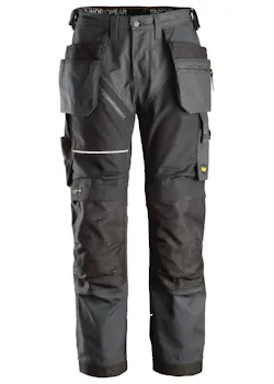 Snickers Workwear RuffWork Canvas+ Werkbroek+ met holsterzakken 6214 miniatuur