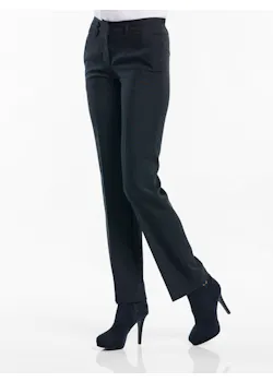 Chaud Devant Dames Zwart Pantalon