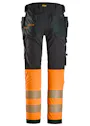 Snickers High-Vis Klasse 1 4-Way Stretch Werkbroek met Holsterzakken 6231 miniatuur
