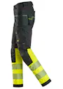 Snickers High-Vis Klasse 1 4-Way Stretch Werkbroek met Holsterzakken 6231 miniatuur