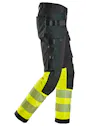 Snickers High-Vis Klasse 1 4-Way Stretch Werkbroek met Holsterzakken 6231 miniatuur