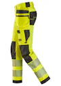 Snickers High-Vis Klasse 2 4-Way Stretch Werkbroek met Holsterzakken 6232 miniatuur