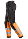 Snickers Workwear Warnschutz Arbeitshose+ mit Holstertaschen, Klasse 1 - 6233 Vorschaubild