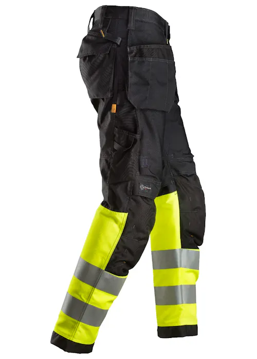 Snickers Workwear High-Vis Werkbroek+ met Holsterzakken Klasse 1 - 6233